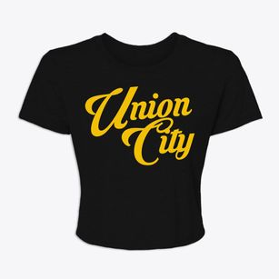 Union City Ohio Vintage Team Women's Crop Top