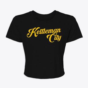 Kettleman City California Vintage Team Women's Crop Top