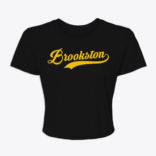 Brookston Indiana Vintage Team Women's Crop Top