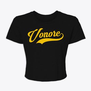 Vonore Tennessee Vintage Team Women's Crop Top