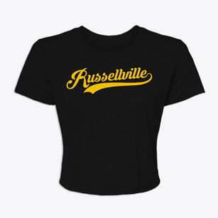 Russellville Arkansas Vintage Team Women's Crop Top