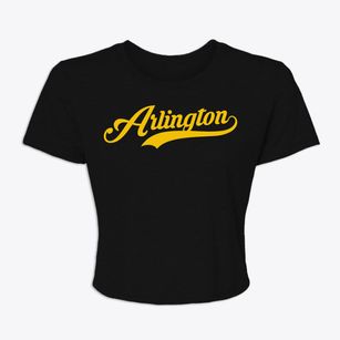 Arlington Georgia Vintage Team Women's Crop Top