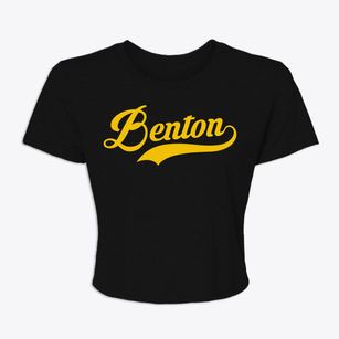 Benton Tennessee Vintage Team Women's Crop Top
