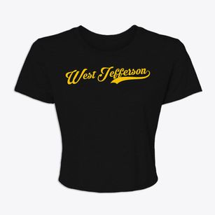 West Jefferson North Carolina Vintage Team Women's Crop Top