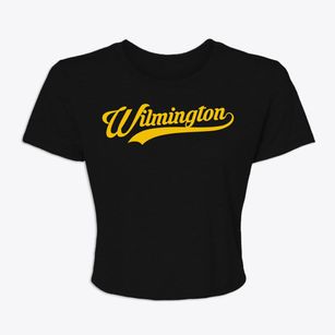 Wilmington New York Vintage Team Women's Crop Top