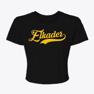 Elkader Iowa Vintage Team Women's Crop Top