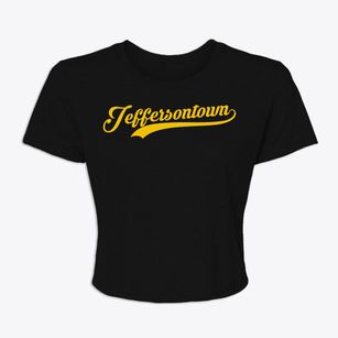 Jeffersontown Kentucky Vintage Team Women's Crop Top