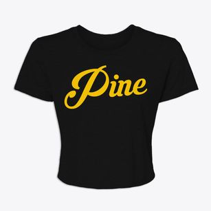 Pine Arizona Vintage Team Women's Crop Top