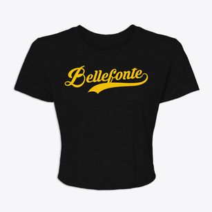 Bellefonte Delaware Vintage Team Women's Crop Top