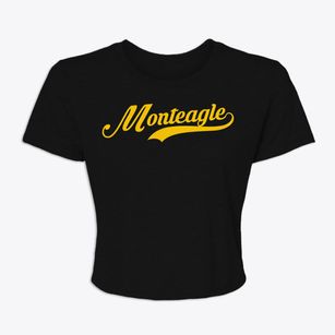 Monteagle Tennessee Vintage Team Women's Crop Top