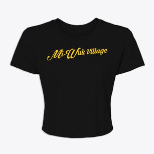 Mi-wuk Village California Vintage Team Women's Crop Top