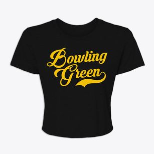 Bowling Green Virginia Vintage Team Women's Crop Top