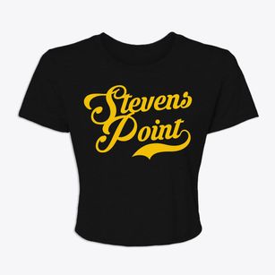 Stevens Point Wisconsin Vintage Team Women's Crop Top