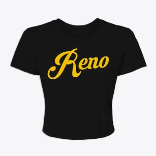 Reno Ohio Vintage Team Women's Crop Top