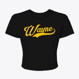 Wayne New York Vintage Team Women's Crop Top