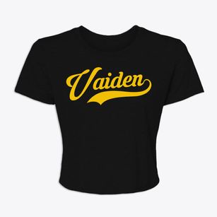 Vaiden Mississippi Vintage Team Women's Crop Top