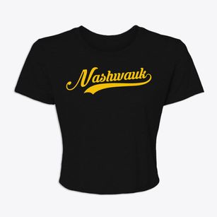 Nashwauk Minnesota Vintage Team Women's Crop Top