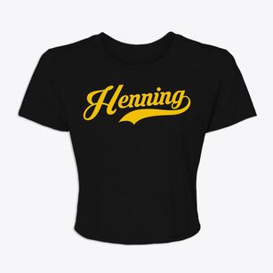 Henning Tennessee Vintage Team Women's Crop Top
