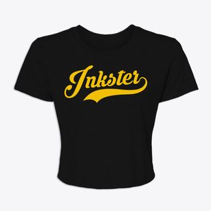 Inkster Michigan Vintage Team Women's Crop Top
