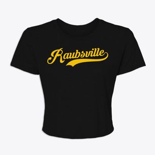Raubsville Pennsylvania Vintage Team Women's Crop Top