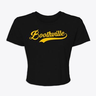 Boothville Louisiana Vintage Team Women's Crop Top