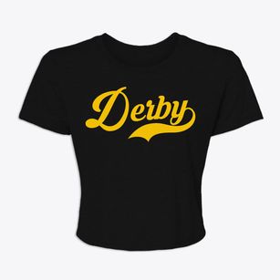 Derby Kansas Vintage Team Women's Crop Top