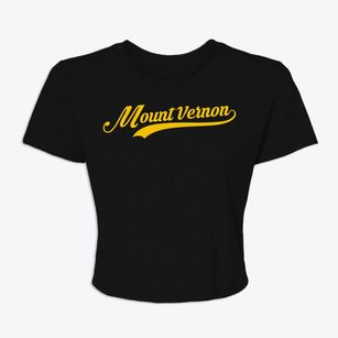 Mount Vernon Maryland Vintage Team Women's Crop Top