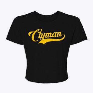 Clyman Wisconsin Vintage Team Women's Crop Top