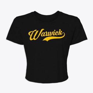 Warwick Massachusetts Vintage Team Women's Crop Top