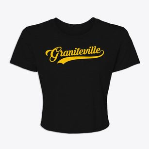 Graniteville Vermont Vintage Team Women's Crop Top