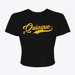 Quiogue New York Vintage Team Women's Crop Top