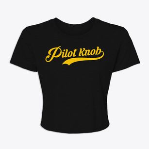 Pilot Knob Missouri Vintage Team Women's Crop Top