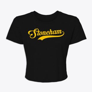 Stoneham Massachusetts Vintage Team Women's Crop Top