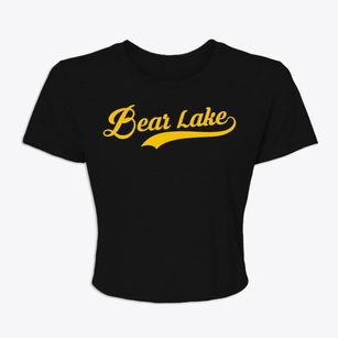 Bear Lake Wisconsin Vintage Team Women's Crop Top