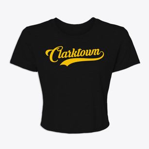 Clarktown Ohio Vintage Team Women's Crop Top