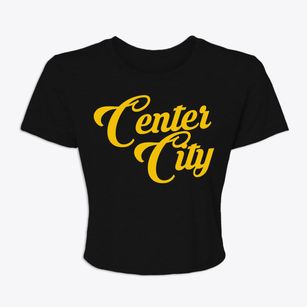Center City Minnesota Vintage Team Women's Crop Top