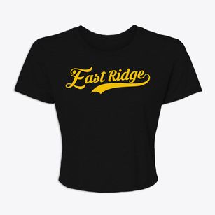 East Ridge Tennessee Vintage Team Women's Crop Top