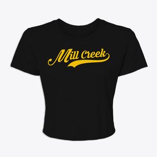 Mill Creek Washington Vintage Team Women's Crop Top