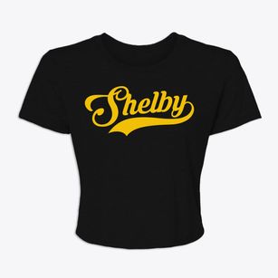 Shelby North Carolina Vintage Team Women's Crop Top