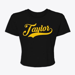 Taylor Arkansas Vintage Team Women's Crop Top