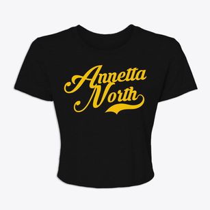 Annetta North Texas Vintage Team Women's Crop Top