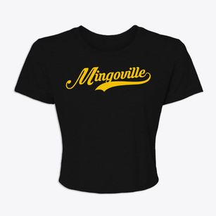 Mingoville Pennsylvania Vintage Team Women's Crop Top