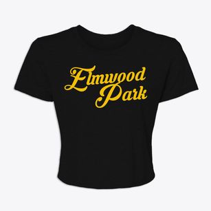 Elmwood Park Wisconsin Vintage Team Women's Crop Top