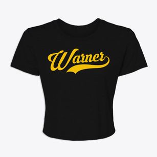 Warner South Dakota Vintage Team Women's Crop Top