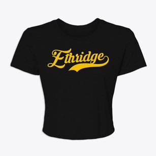 Ethridge Tennessee Vintage Team Women's Crop Top