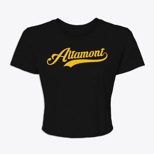 Altamont Oregon Vintage Team Women's Crop Top