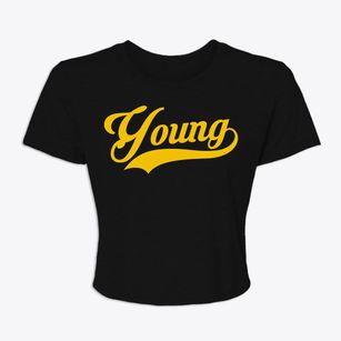 Young Arizona Vintage Team Women's Crop Top