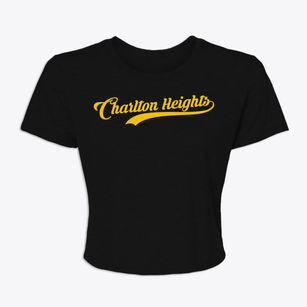 Charlton Heights West Virginia Vintage Team Women's Crop Top