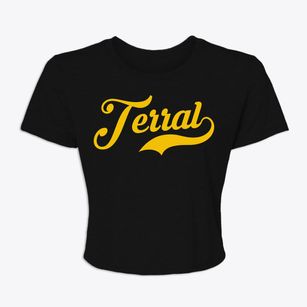 Terral Oklahoma Vintage Team Women's Crop Top