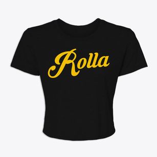 Rolla Kansas Vintage Team Women's Crop Top